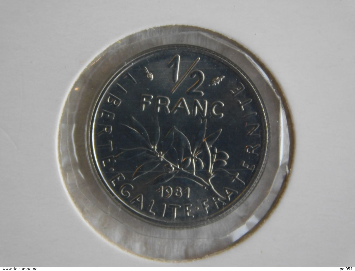 France 1/2 Franc 1981 FDC SEMEUSE (608) - 1/2 Franc