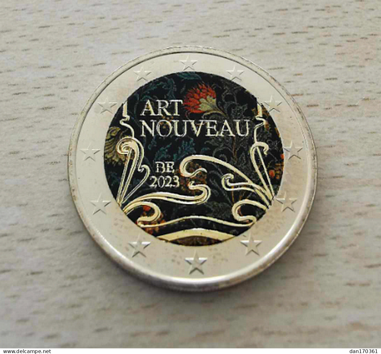 BELGIQUE 2023 - ART NOUVEAU - 2 EUROS COMMEMMORATIVE COULEUR COLORED COLOR - België