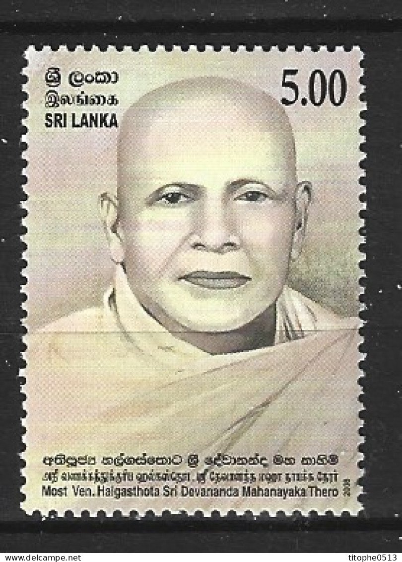 SRI LANKA. N°1838 De 2008. Moine Bouddhiste. - Buddhism