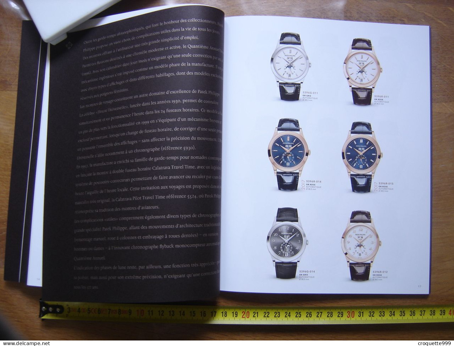 Catalogue Montres PATEK PHILIPPE Collection 2017 Artbook Watches WEMPE Paris - Orologi Di Lusso