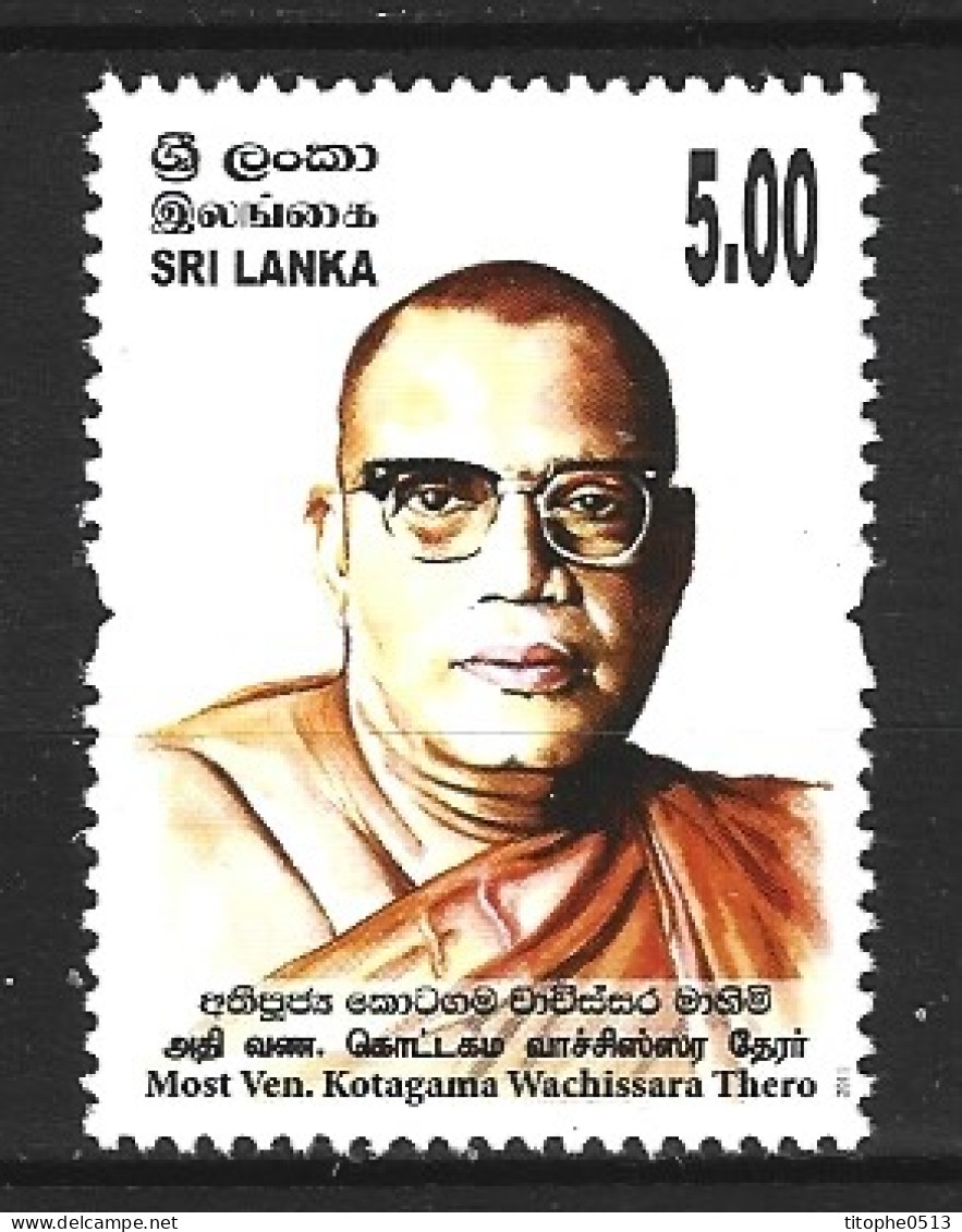 SRI LANKA. N°1823 De 2011. Moine Bouddhiste. - Buddhismus