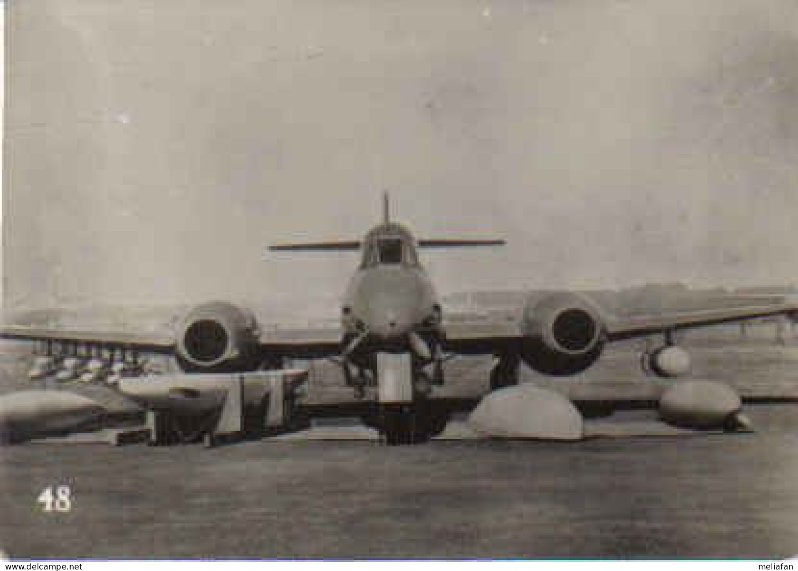 M021 - IMAGE ANONYME - AVIATION - GLOSTER METEOR - Fliegerei