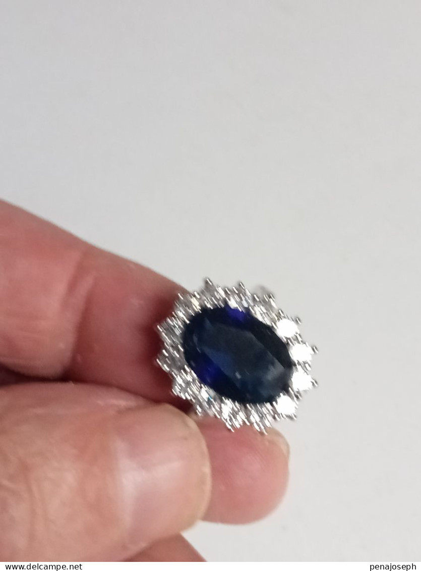 Bague Diamètre Intérieur 19 Mm Bleu - Ringe