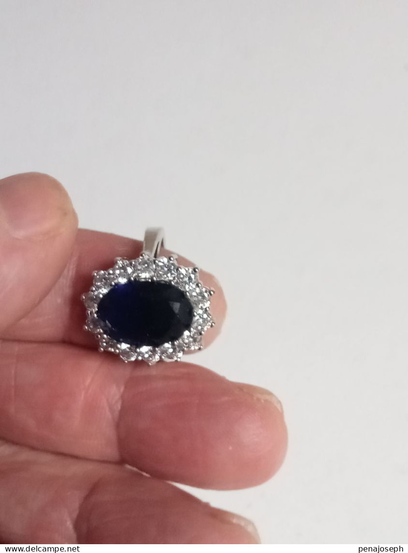 Bague Diamètre Intérieur 19 Mm Bleu - Ringe