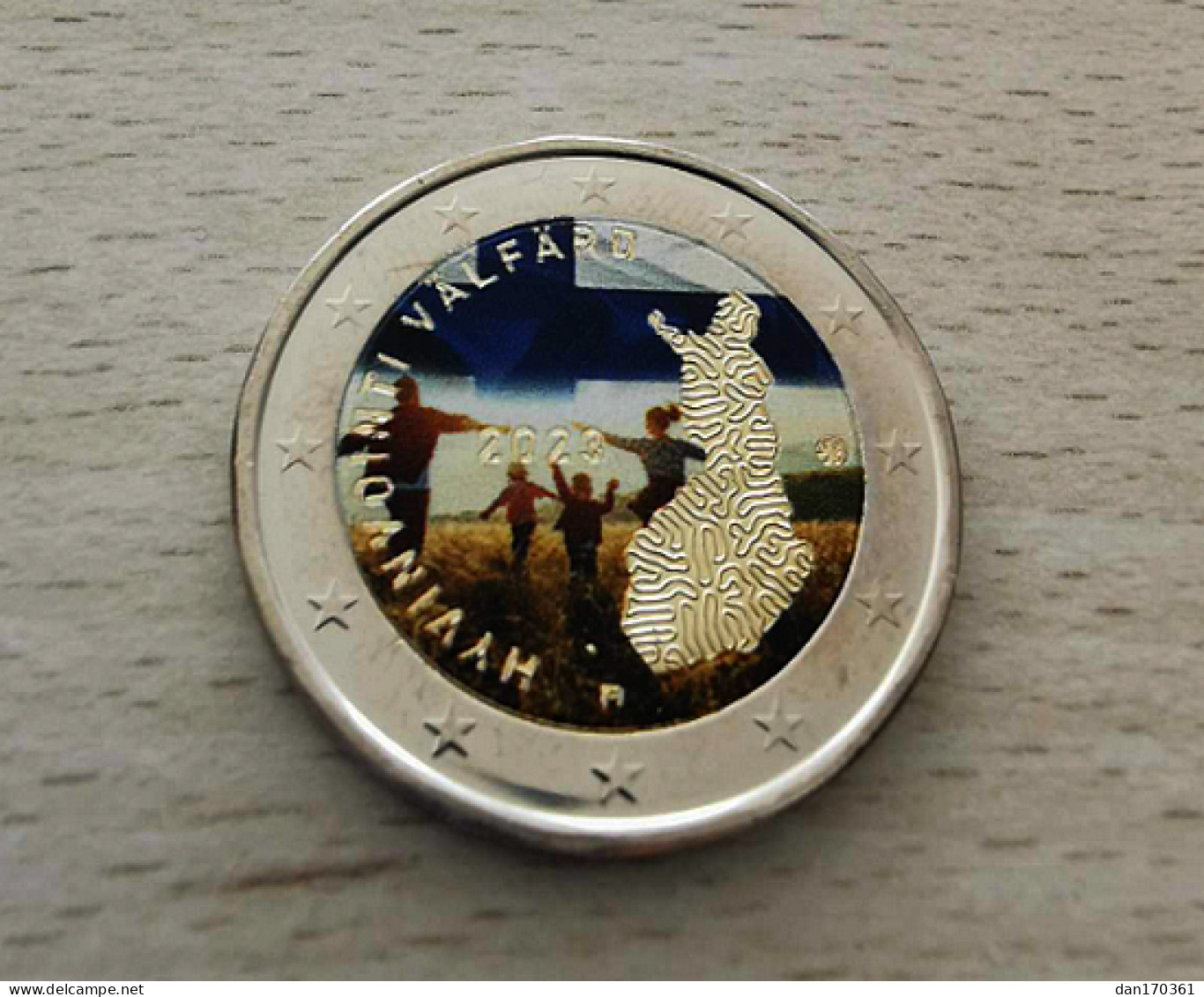 FINLANDE 2023 - SERVICES SOCIAUX ET SANTE - 2 EUROS COMMEMORATIVE - COULEUR - FARBE- COLORISEE - COLORED - Finnland