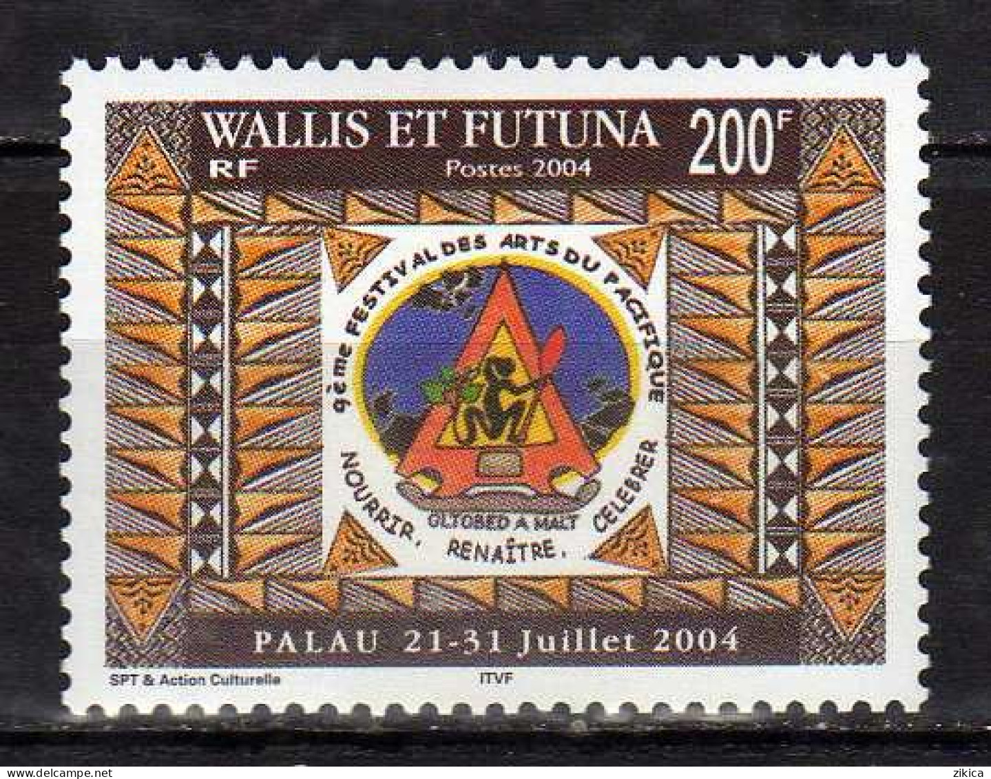 Wallis And Futuna - 2004 The 9th Pacific Arts Festival, Palau. MNH** - Neufs