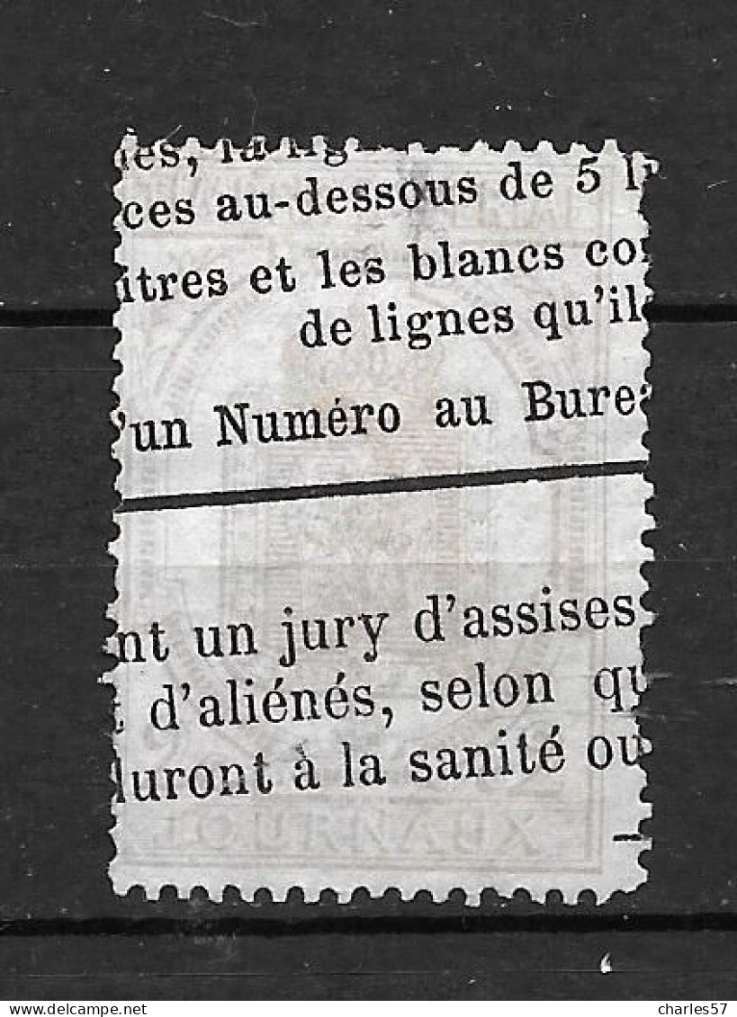 / France: Timbre Journaux N° 7 O - Journaux