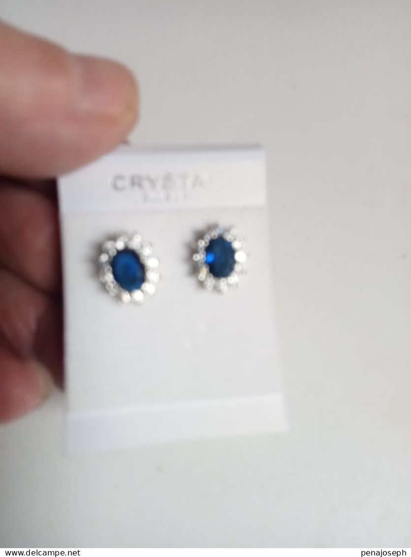 Boucle D'oreille Bleu - Boucles D'oreilles