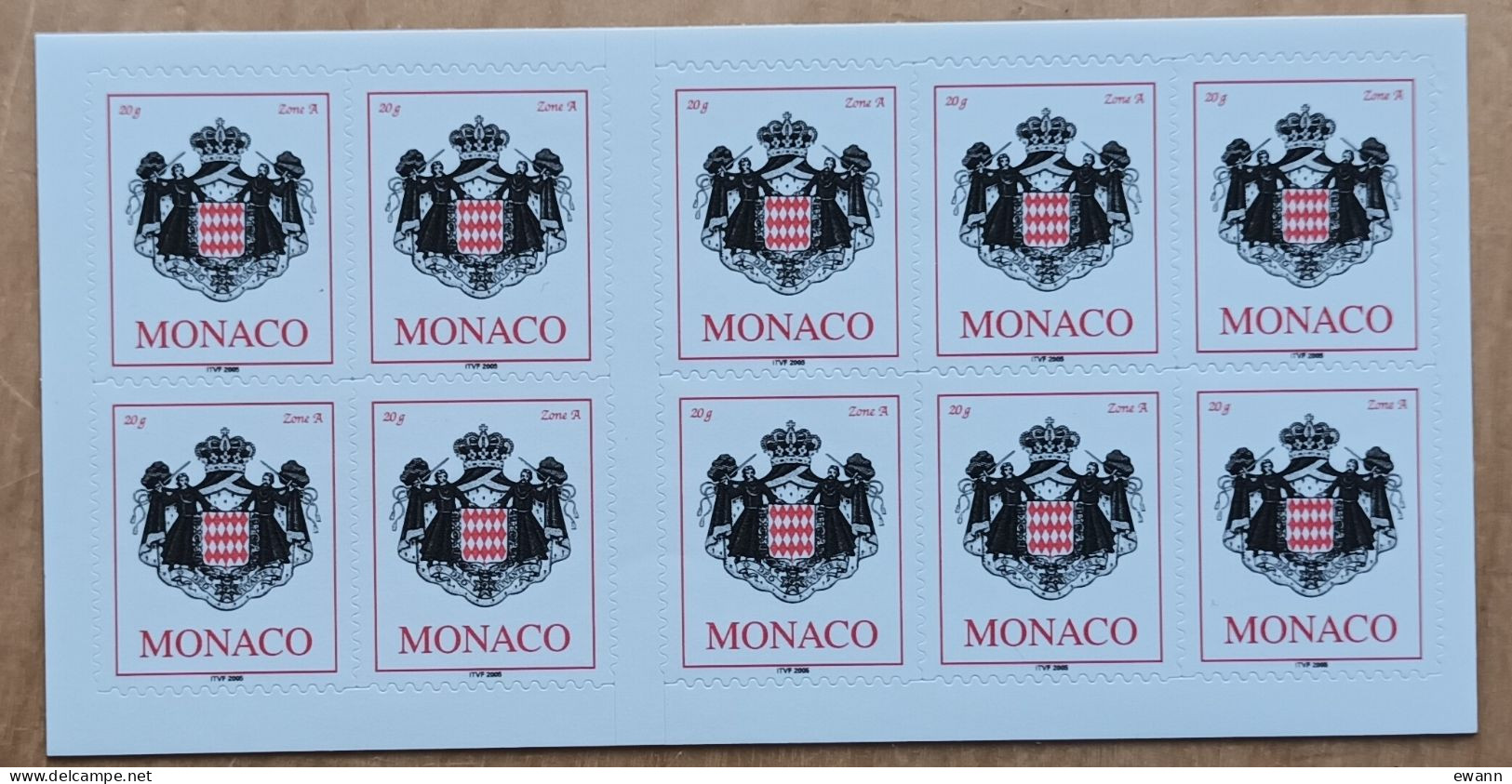 Monaco - Carnet YT N°15 - Armoiries - 2006 - Neuf - Booklets