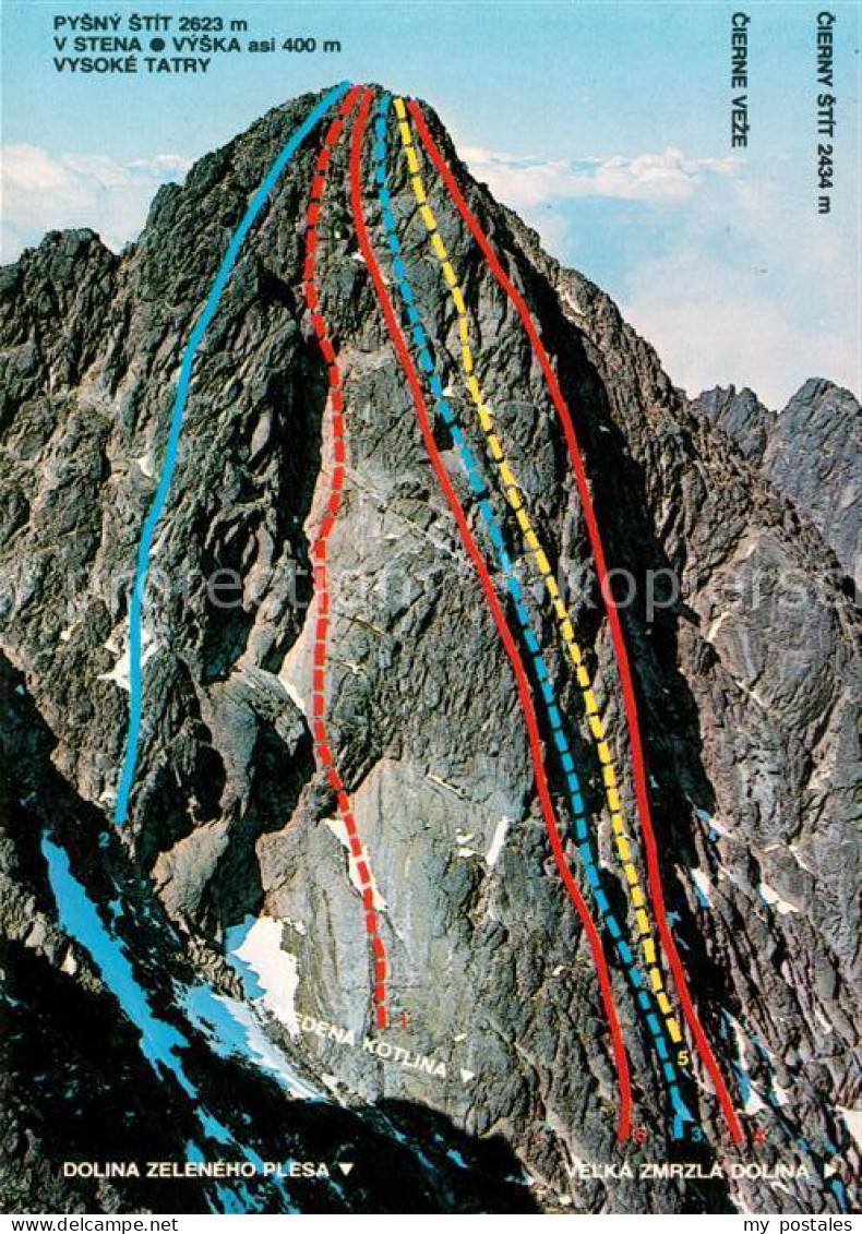 73110193 Bergsteigen Klettern Dolina Zeleneho Plesa Vysoke Tatry  - Alpinisme