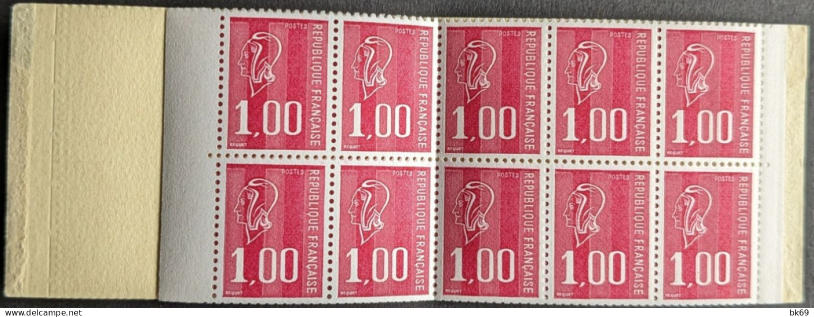 1892-C3a** Conf.6 Gomme Mate Tropicale Béquet 1F Rouge Cote 50€ - Modern : 1959-...