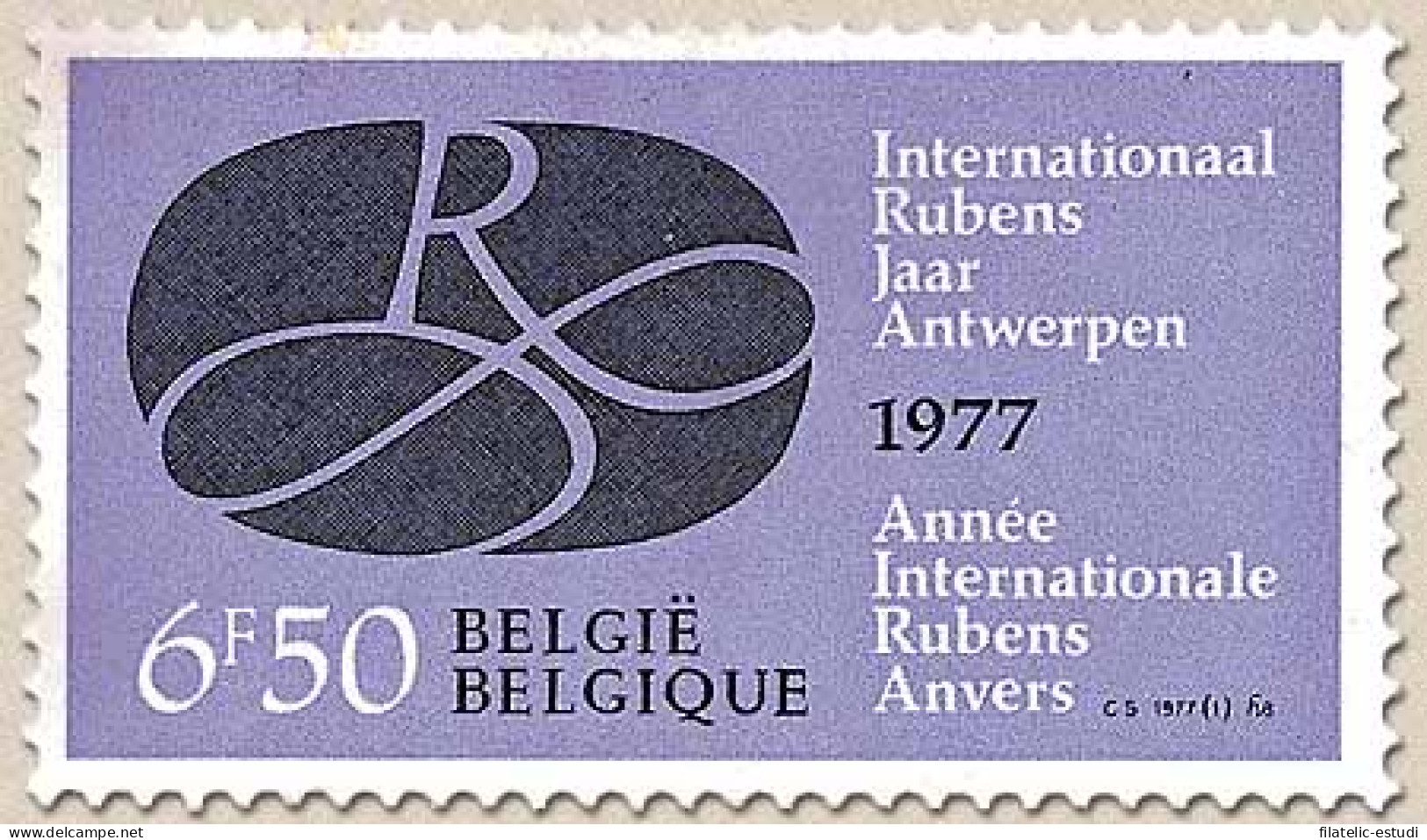 Bélgica - 1833 - 1977 Año Inter. Del Pintor Rubens Lujo - Other & Unclassified
