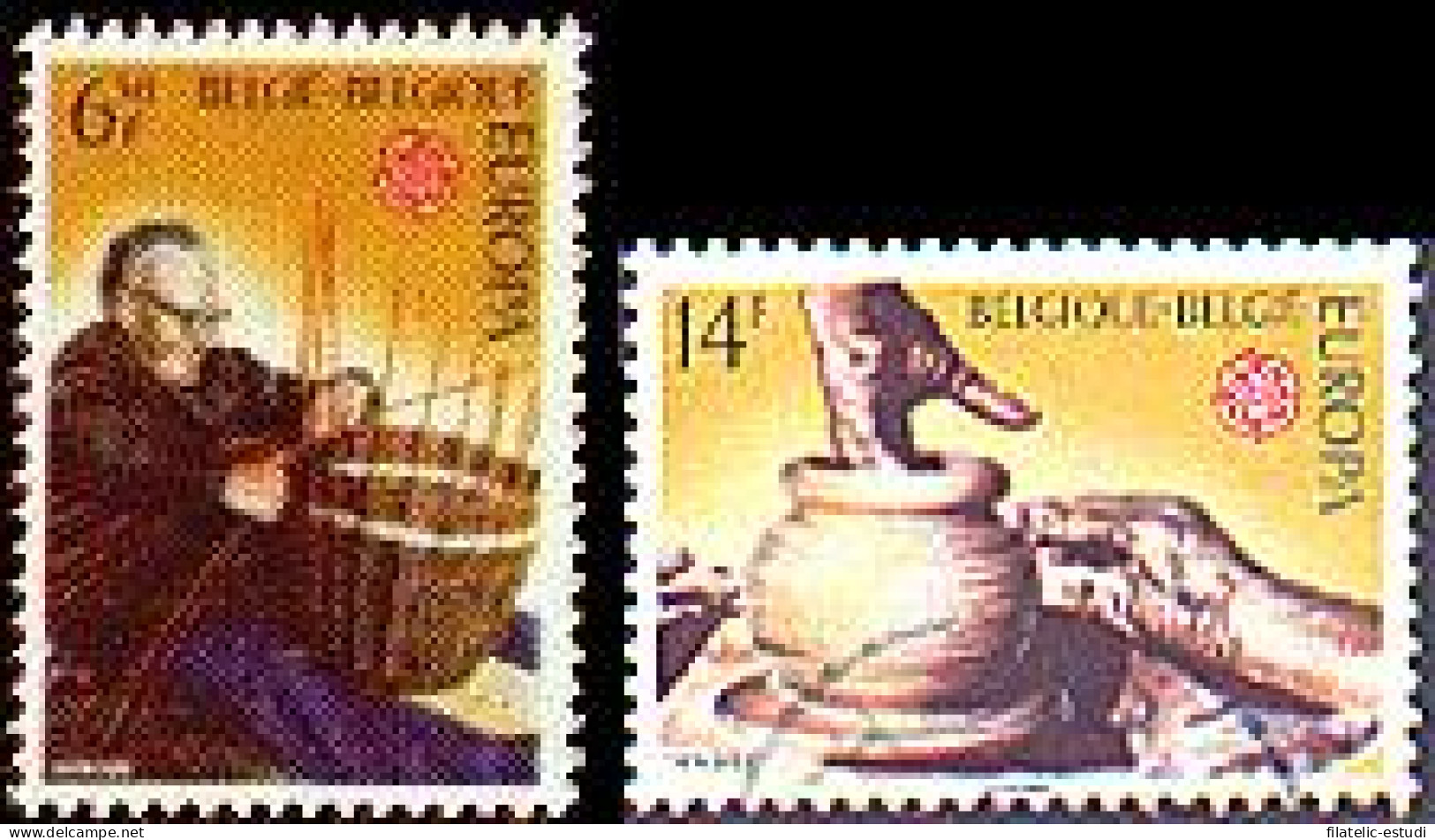 Bélgica - 1800/01 - 1976 Europa Obras De Artesanía Lujo - Andere & Zonder Classificatie