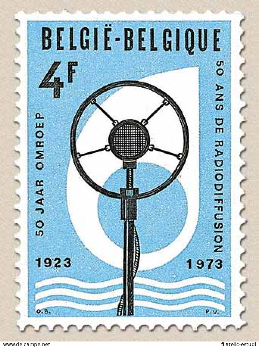 Bélgica - 1684 - 1973 50º Aniv. Radiodifusión  En Bélgica Lujo - Otros & Sin Clasificación