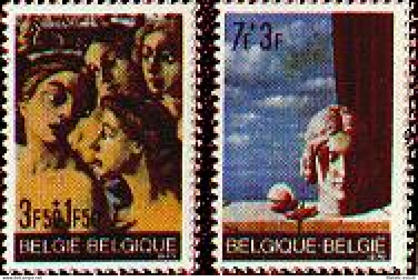 Bélgica - 1564/65 - 1970 Solidaridad Obras Lujo - Sonstige & Ohne Zuordnung