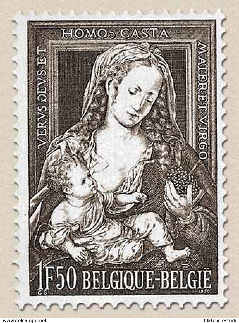 Bélgica - 1556 - 1970 Navidad Virgen Y El Niño Lujo - Other & Unclassified