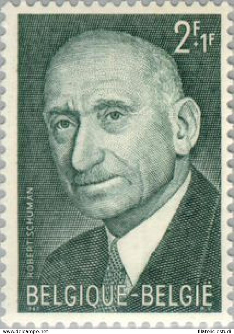 Bélgica - 1419 - 1967 Robert Schuman Promotor De La Unión Europea Lujo - Sonstige & Ohne Zuordnung