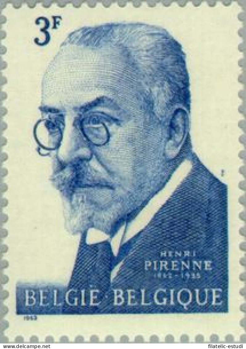 Bélgica - 1240 - 1962 Cent. Del Historiador Henri Pirenne Lujo - Otros & Sin Clasificación