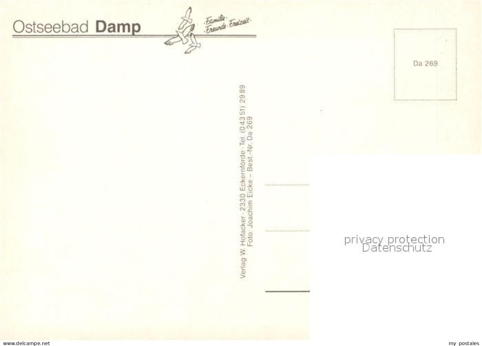 73109370 Damp Fliegeraufnahme Strand Damp - Damp