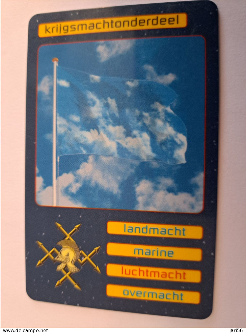 NETHERLANDS  WELFARE /IFOR/MILITAIR CARD /50 GUILDERS / PIGEON/ UNITED NATIONS / KRIJGSMACHT/ 3 LUCHTMACHT **16377 ** - Sonstige & Ohne Zuordnung