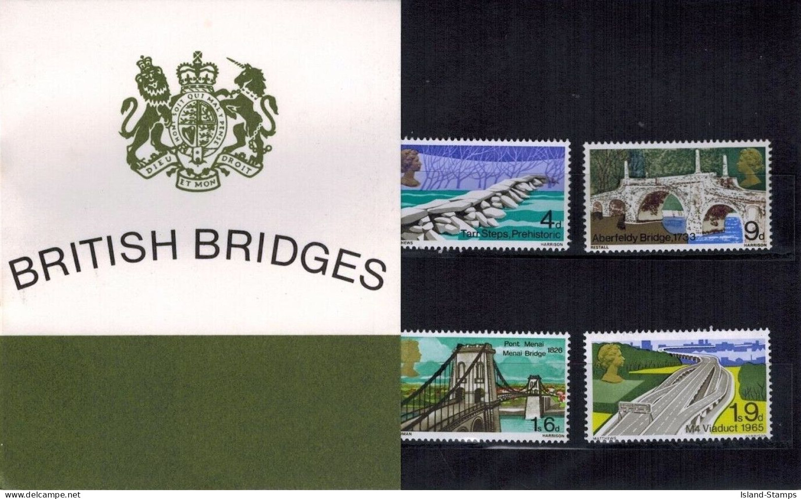 1968 Bridges Presentation Pack HRD4 - Presentation Packs