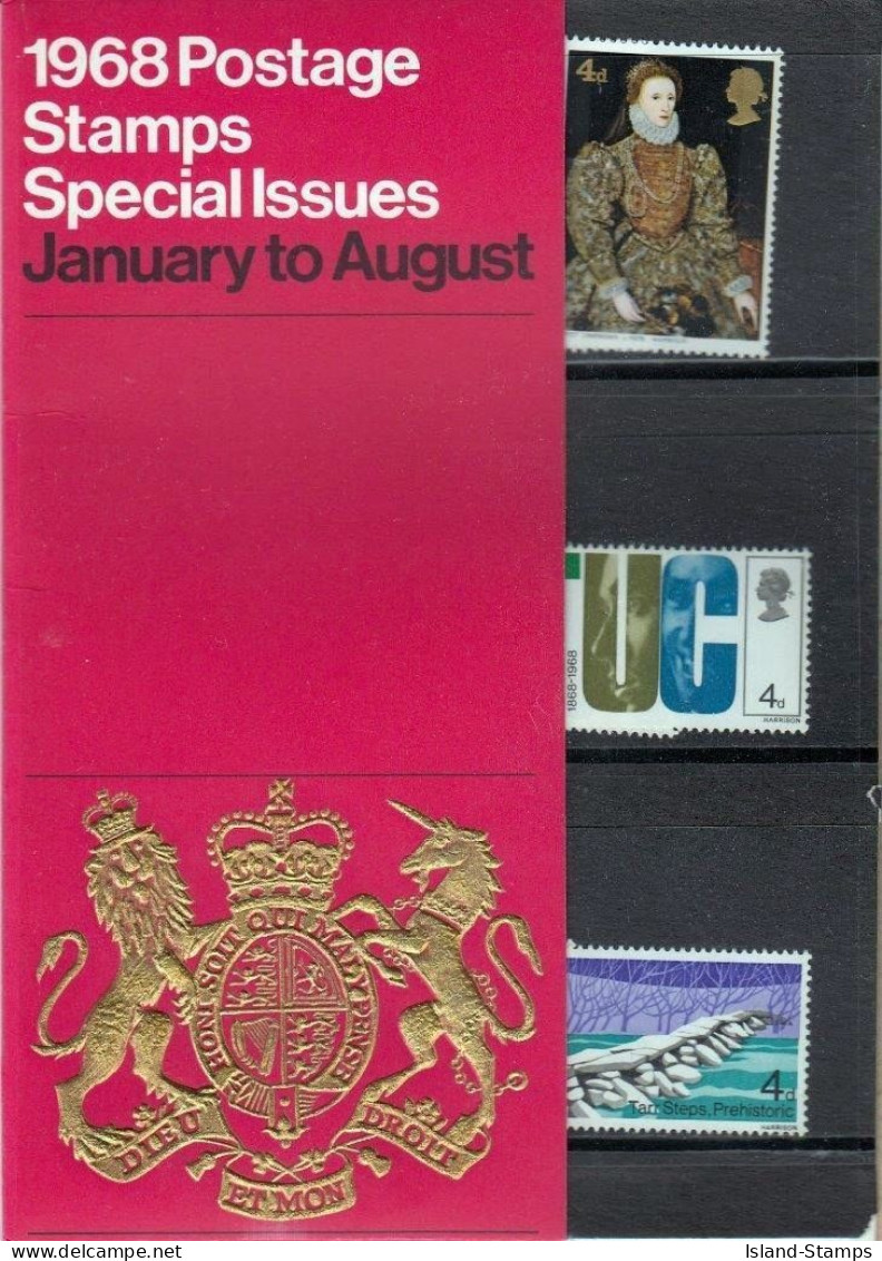 1968 Special Issues Pack - HRD4 - Presentation Packs