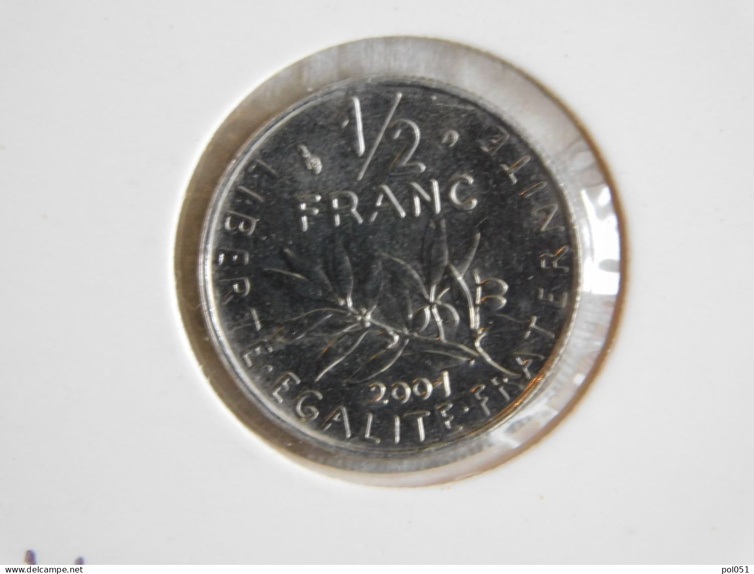 France 1/2 Franc 2001 BU SEMEUSE (626) - 1/2 Franc