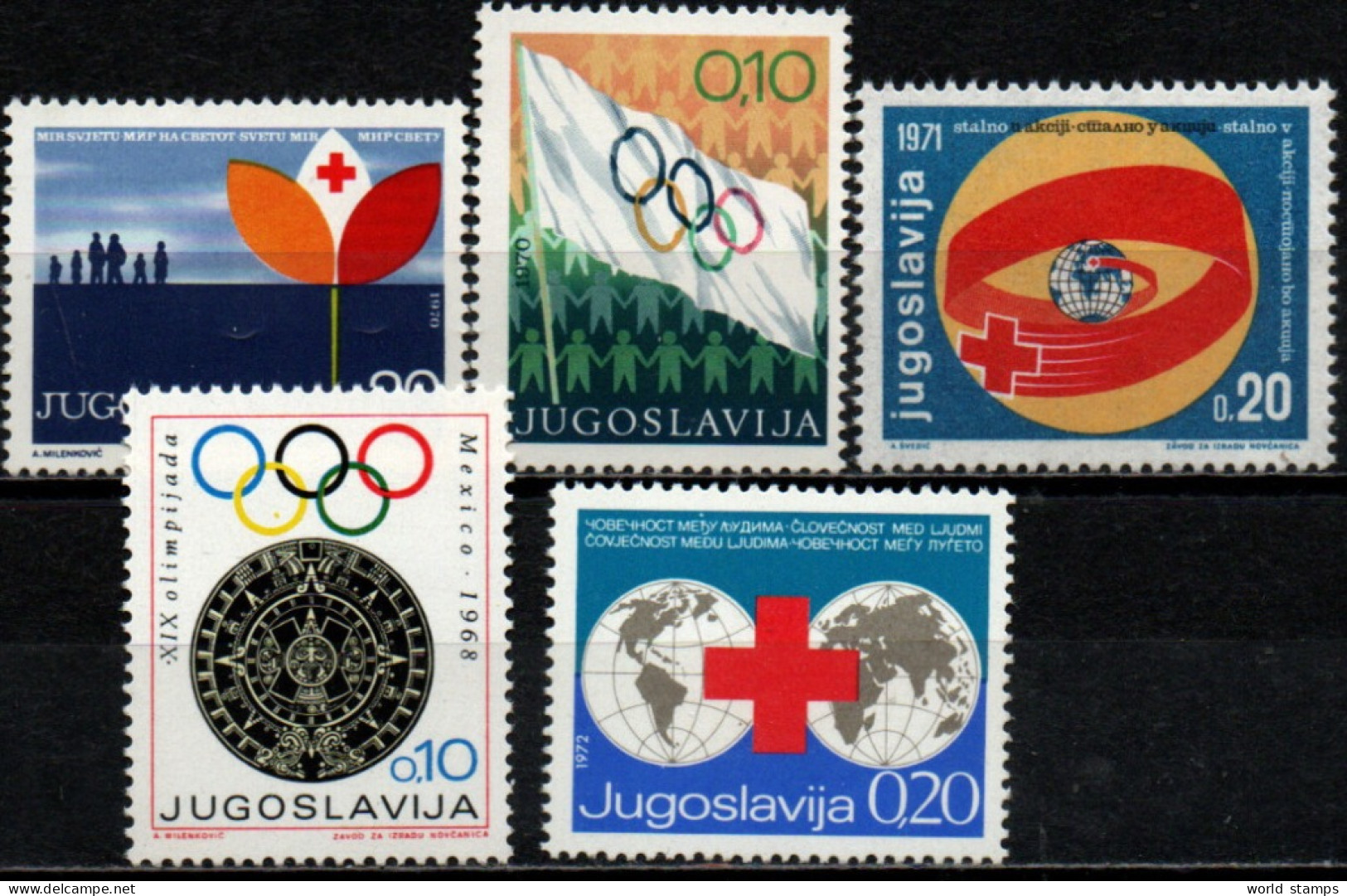 YOUGOSLAVIE 1970-2 ** - Charity Issues