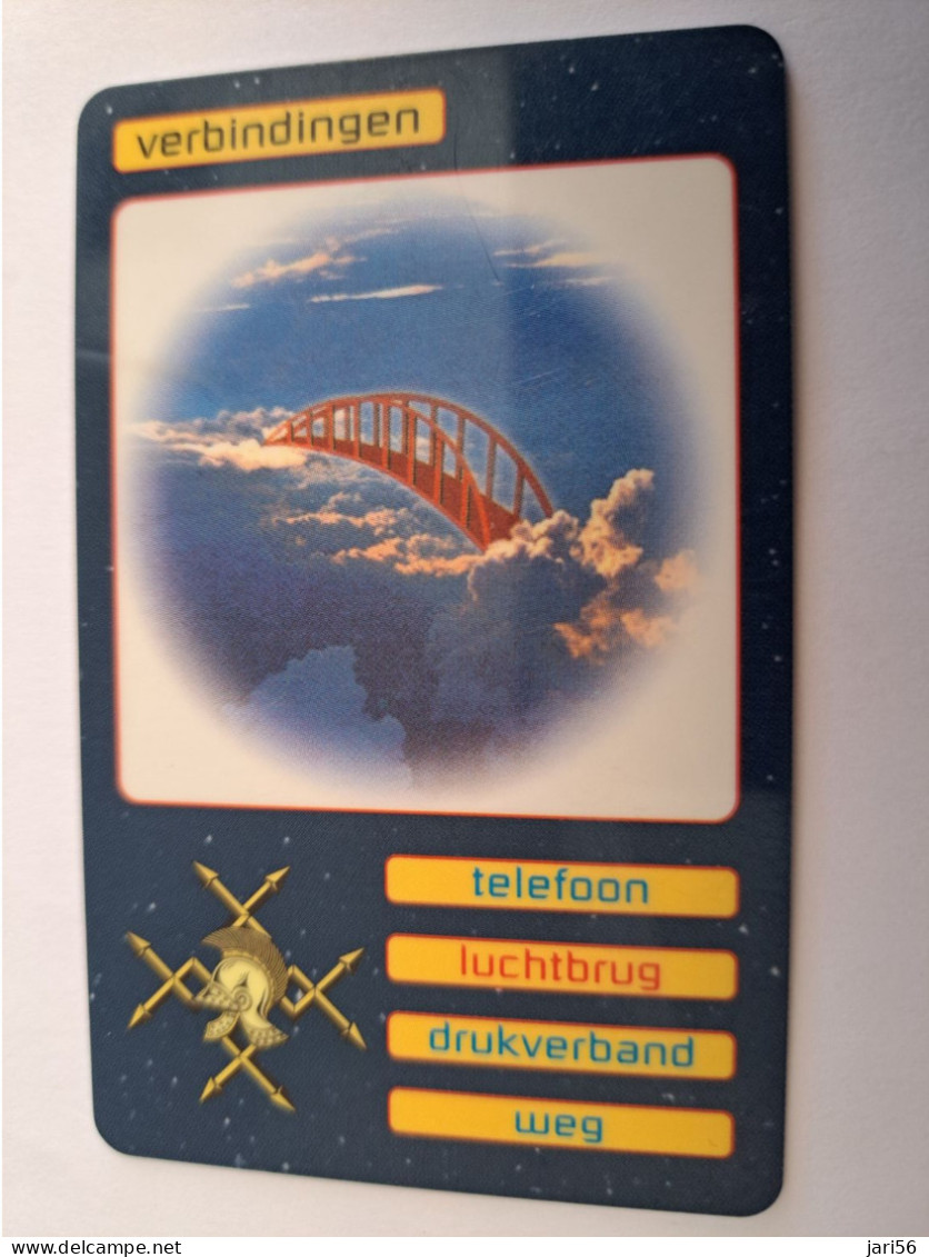 NETHERLANDS  WELFARE /IFOR/MILITAIR CARD /50 GUILDERS / PIGEON/ UNITED NATIONS / VERBINDING /2 LUCHTBRUG   **16380 ** - Altri & Non Classificati