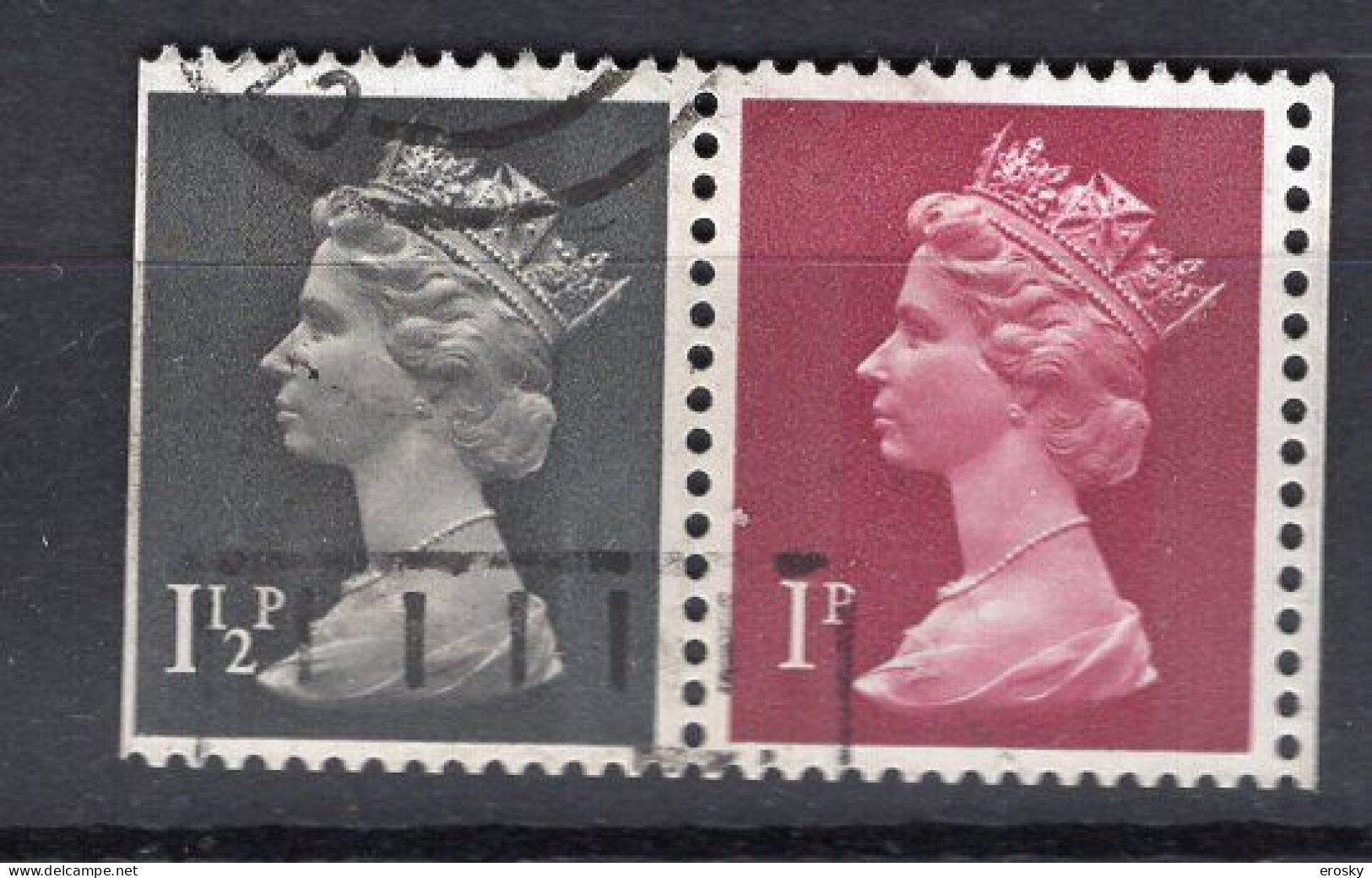 P1270 - GRANDE BRETAGNE Yv N°607/606 - Used Stamps