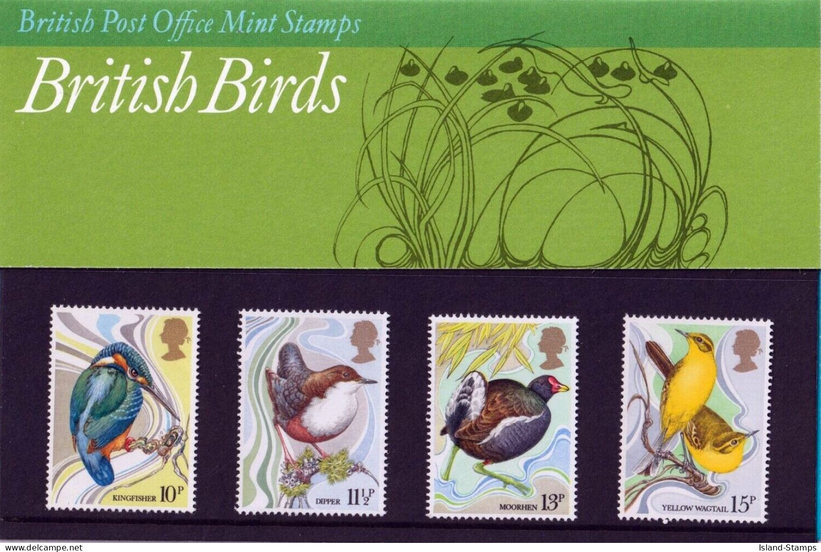 1980 Birds Presentation Pack Number 115 HRD4 - Presentation Packs