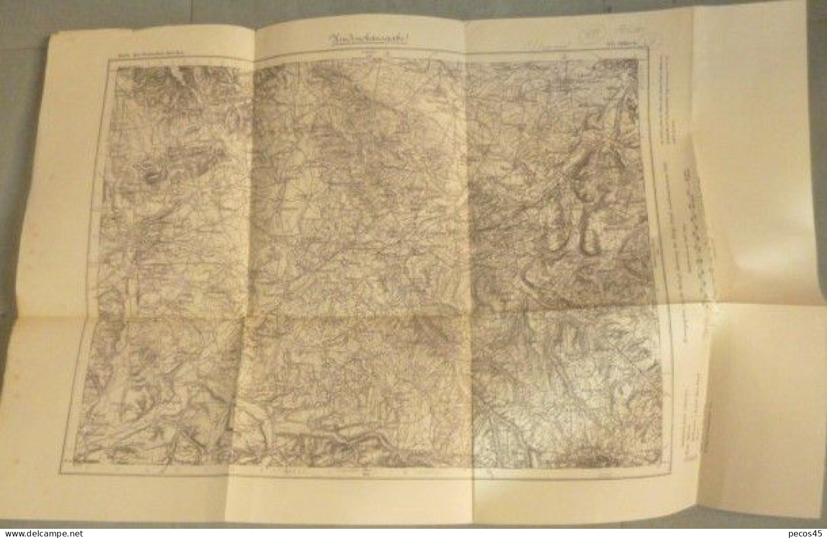 Karte Des Deutschen Reiches N° 655 - 1/100 000ème - 1889/1908. - Carte Topografiche