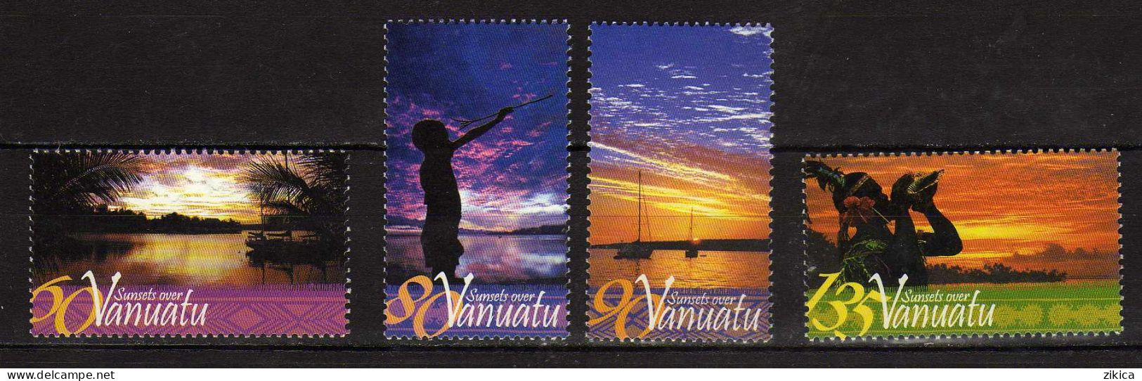Vanuatu - 2005 Sunsets. MNH** - Vanuatu (1980-...)