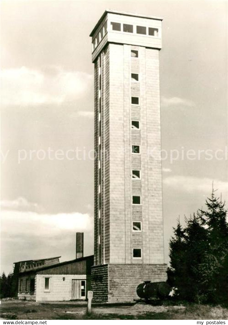 73108000 Masserberg Rennsteigwarte Mit Turmbaude Masserberg - Masserberg