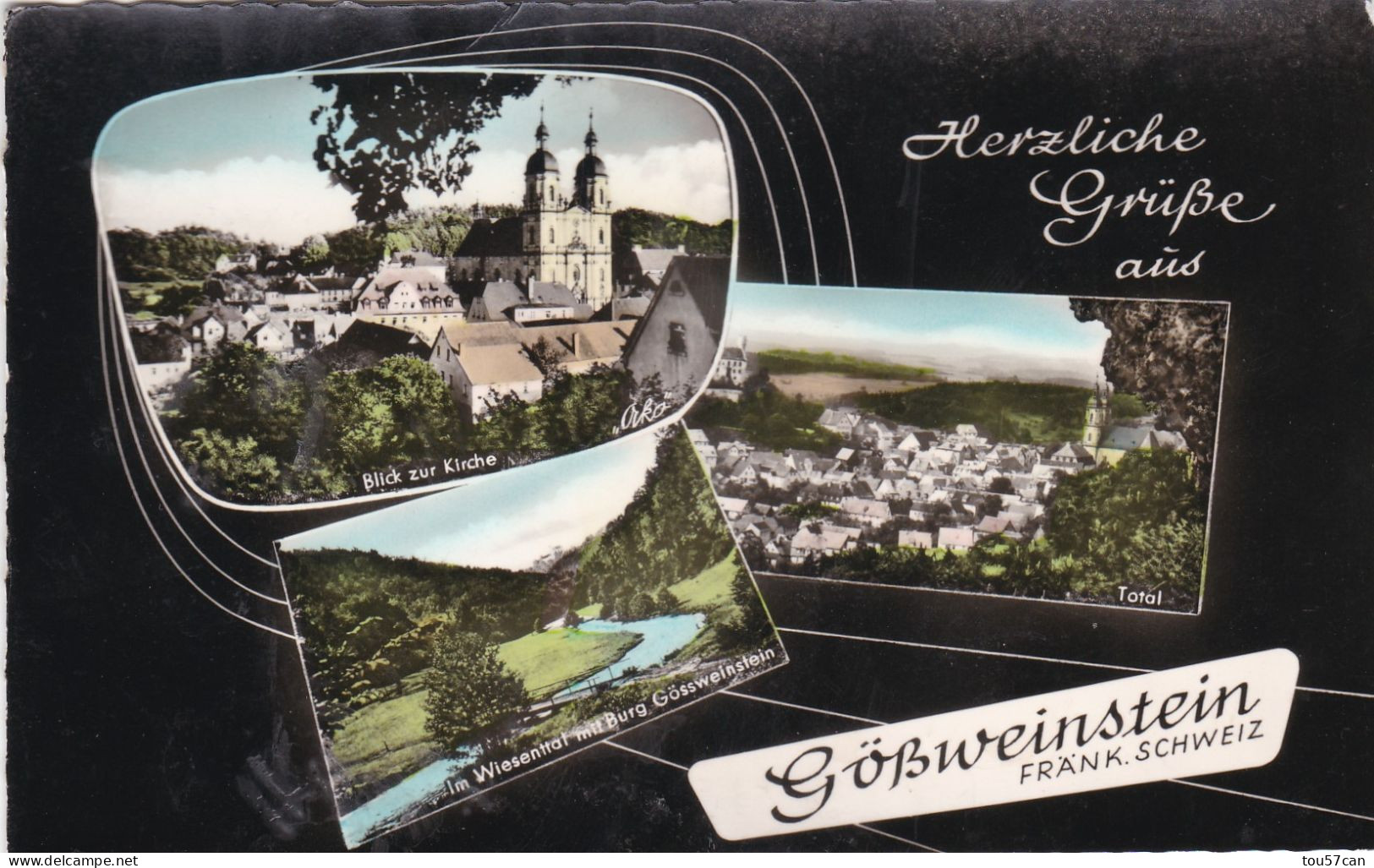 GÖSSWEINSTEIN  -  BAYERN  -  DEUTSCHLAND  -  MEHRBILDER  ANSICHTKARTE. - Gerolzhofen