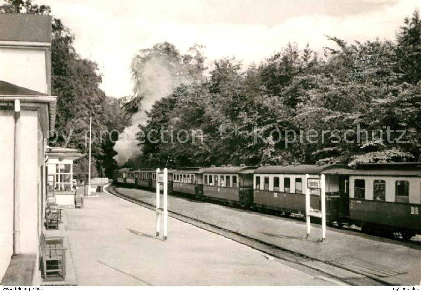 73107951 Heiligendamm Ostseebad Bahnhof Mit Baederbahn Heiligendamm - Heiligendamm