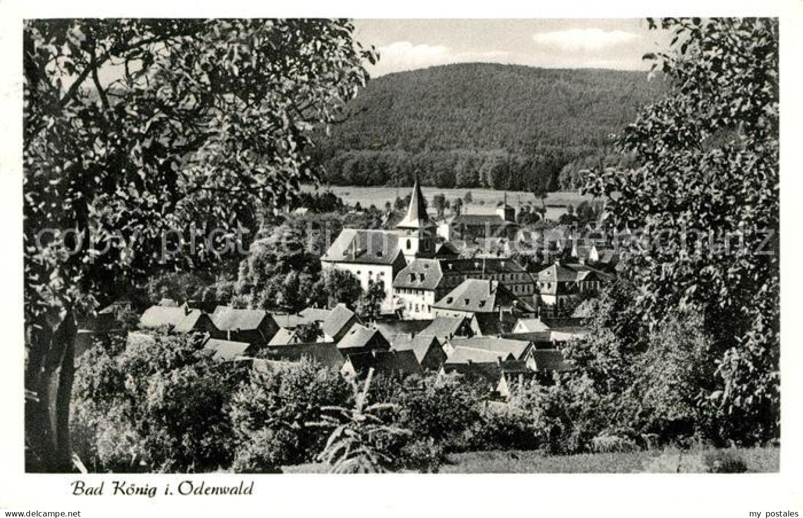 73107897 Bad Koenig Odenwald Ortsblick Bad Koenig Odenwald - Bad Koenig