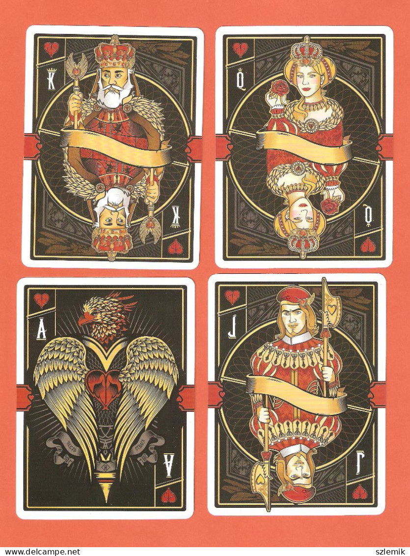 Playing Cards 52 + 2 Jokers.  ROYALTY   85mm / 116mm. Russia  Sima Land  – 2016. - 54 Carte