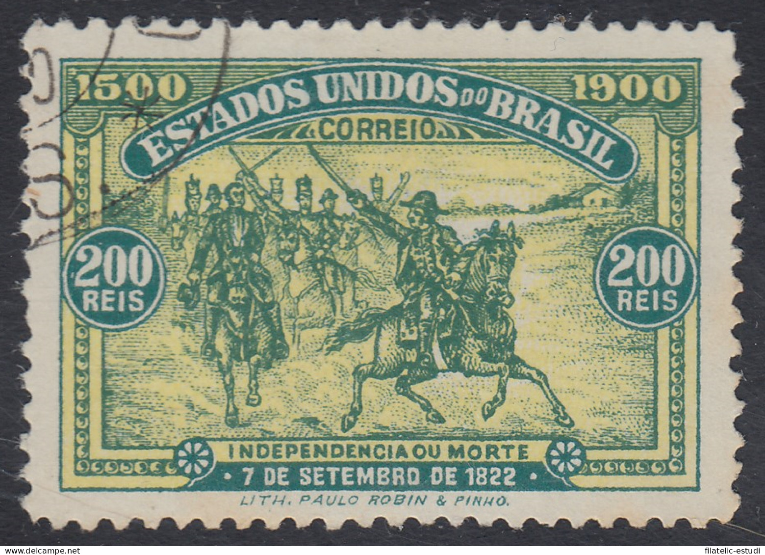 Brasil Brazil 113 1900 Centenario Del Descubrimiento De Brasil Usado - Other & Unclassified