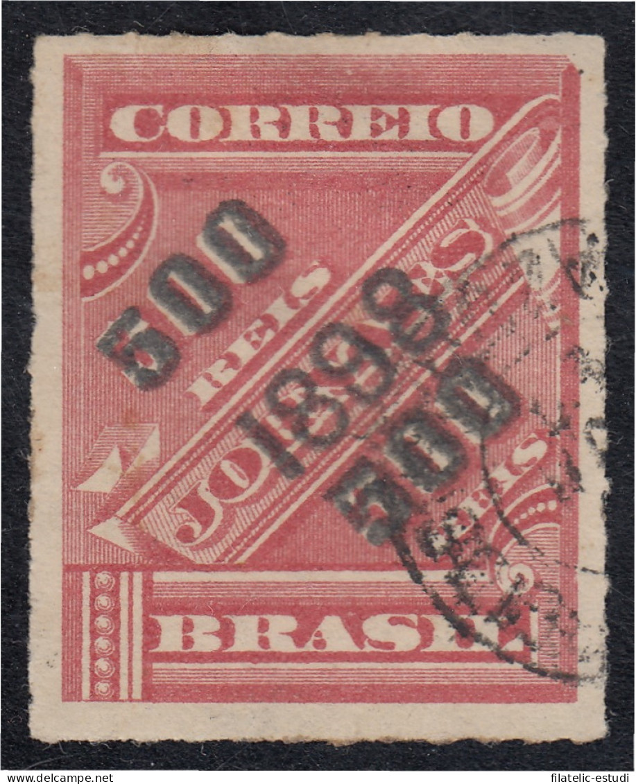 Brasil Brazil 94 1898 Sello De Periódico De 1889 Sobreimpreso Usado - Autres & Non Classés