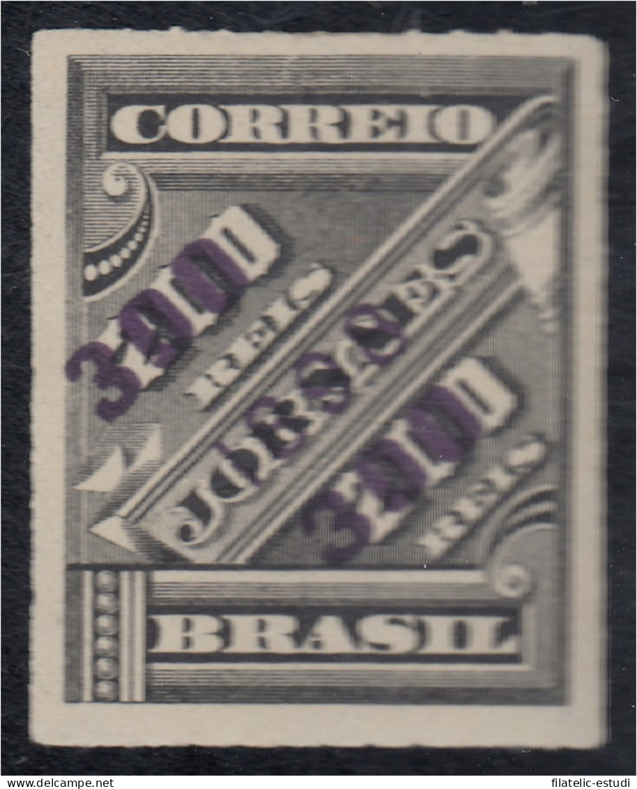 Brasil Brazil 93 1898 Sello De Periódico De 1889 Sobreimpreso MH - Autres & Non Classés