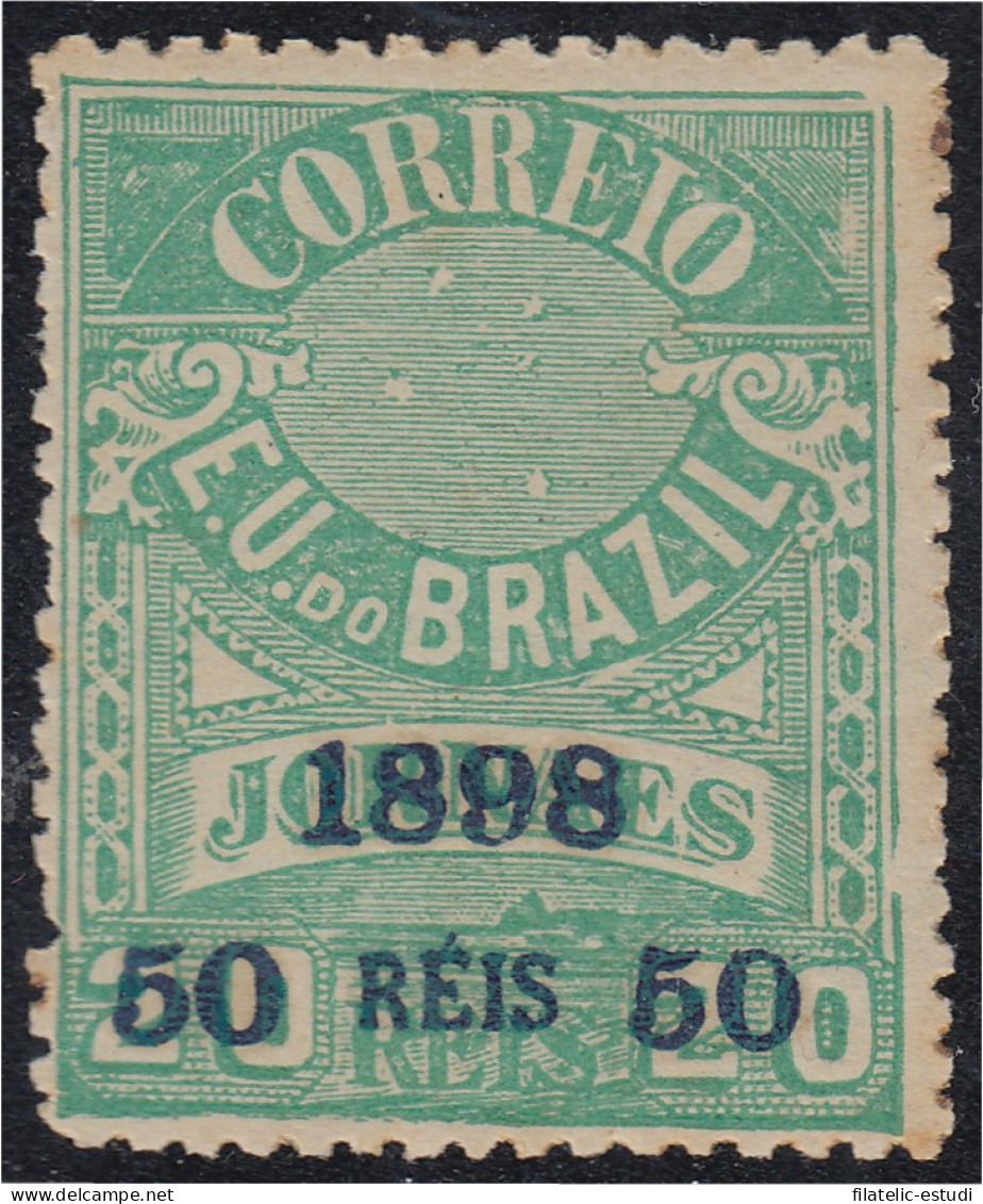 Brasil Brazil 102 1898/99 Sello De Periódico De 1890/91 Sobreimpreso MH - Autres & Non Classés