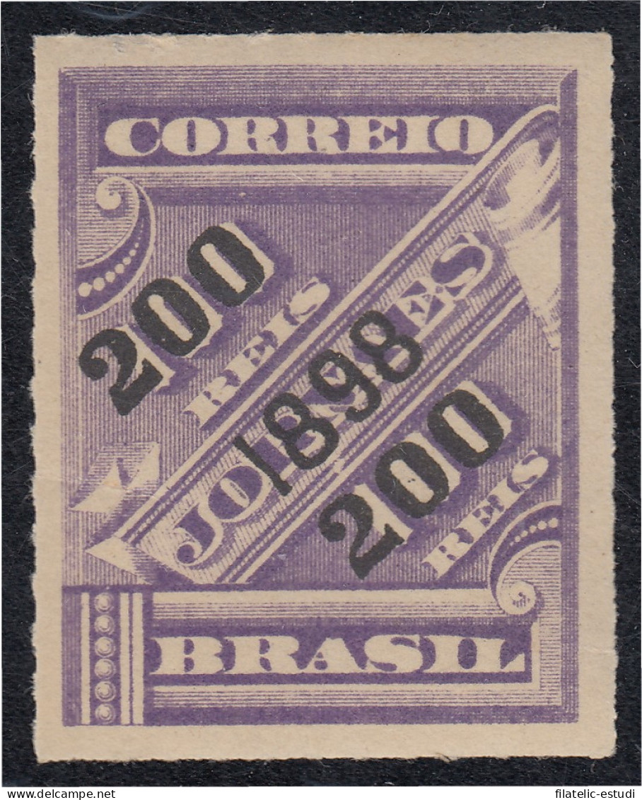 Brasil Brazil 92 1898 Sello De Periódico De 1889 Sobreimpreso MNH - Autres & Non Classés