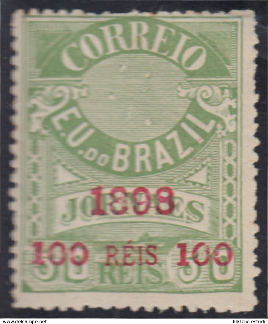 Brasil Brazil 103 1898/99 Sello De Periódico De 1890/91 Sobreimpreso MH - Other & Unclassified