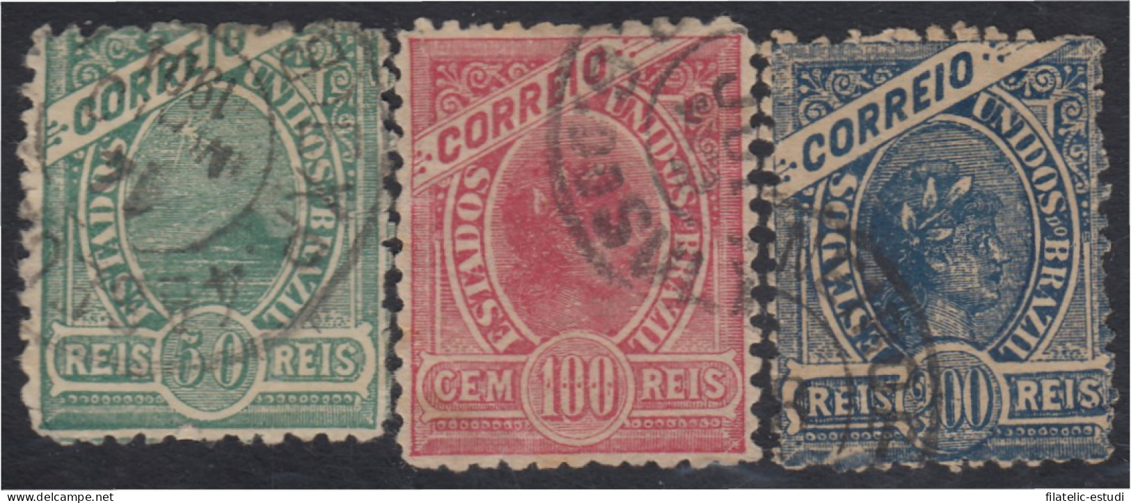 Brasil Brazil 116/18 1900 Libertad Y Pan De Azúcar Usados - Other & Unclassified