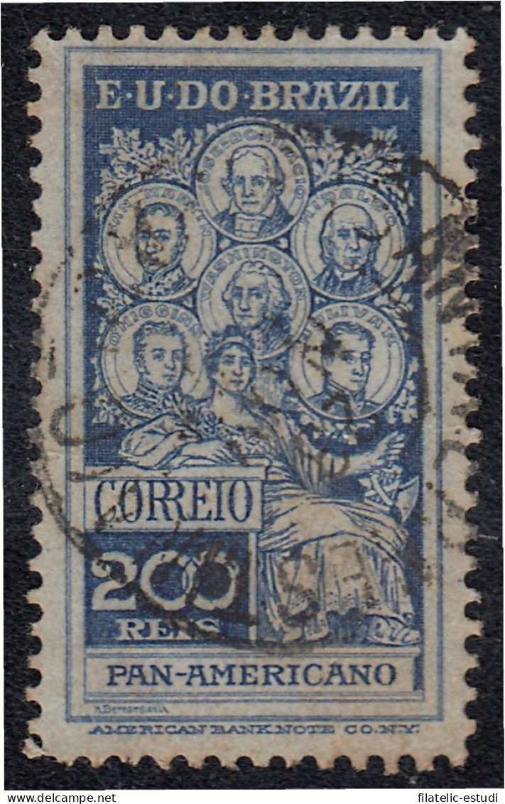 Brasil Brazil 144 1909 4º Congreso Panamericano Efigies De San Martín Andrada  - Sonstige & Ohne Zuordnung