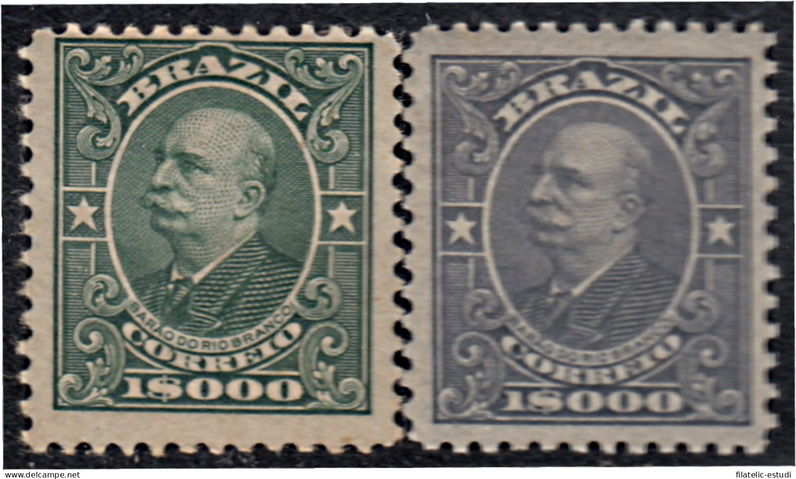 Brasil Brazil 145/46 1913/15 Barón De Río Branco MH - Andere & Zonder Classificatie