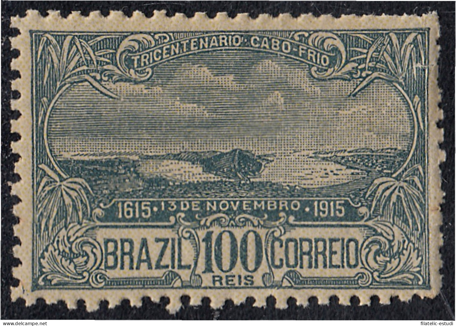 Brasil Brazil 147 1915 Tricentenario Del Descubrimiento De Cabo Frío MNH - Other & Unclassified