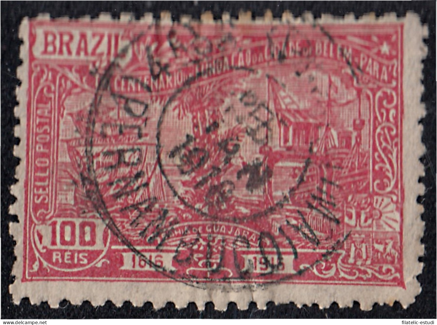 Brasil Brazil 148 1916 Tricentenario De La Fundación De Belén Usados - Andere & Zonder Classificatie