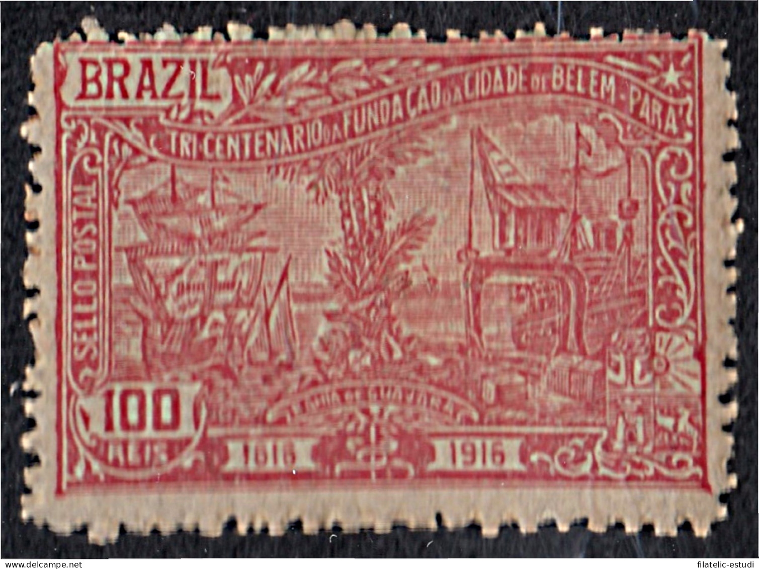 Brasil Brazil 148 1916 Tricentenario De La Fundación De Belén MH - Sonstige & Ohne Zuordnung